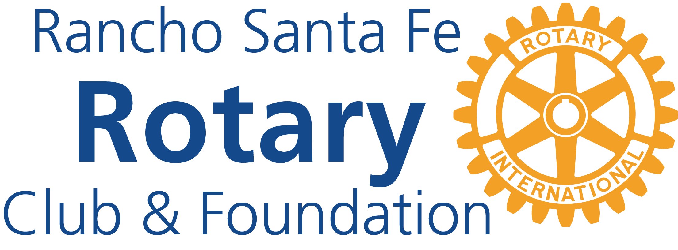 LOGO - RSF ROTARY CLUB & FOUNDATION - blue